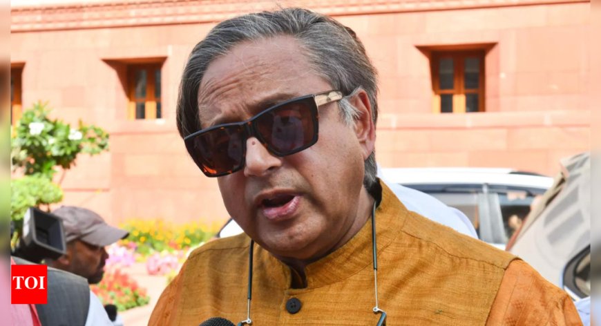 Shashi Tharoor Declines to Speak on Operation Sindoor in Parliament: What Happened
