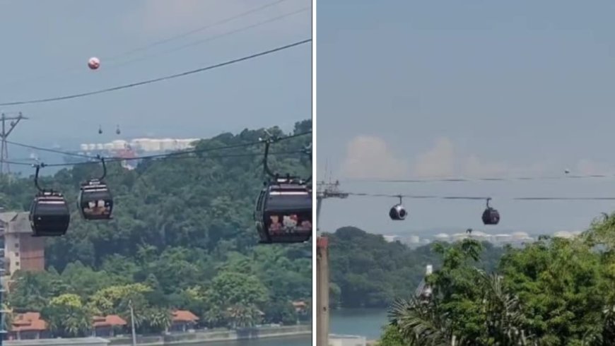 Cable Car Service Disruption on Mount Faber Line Causes Two-Hour Delay