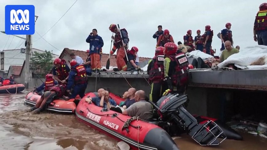 Beijing hit by deadly floods amid heavy rains