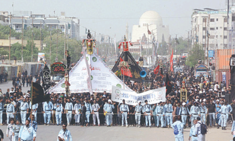 Security Measures Increased for Ashura Processions in Sindh
